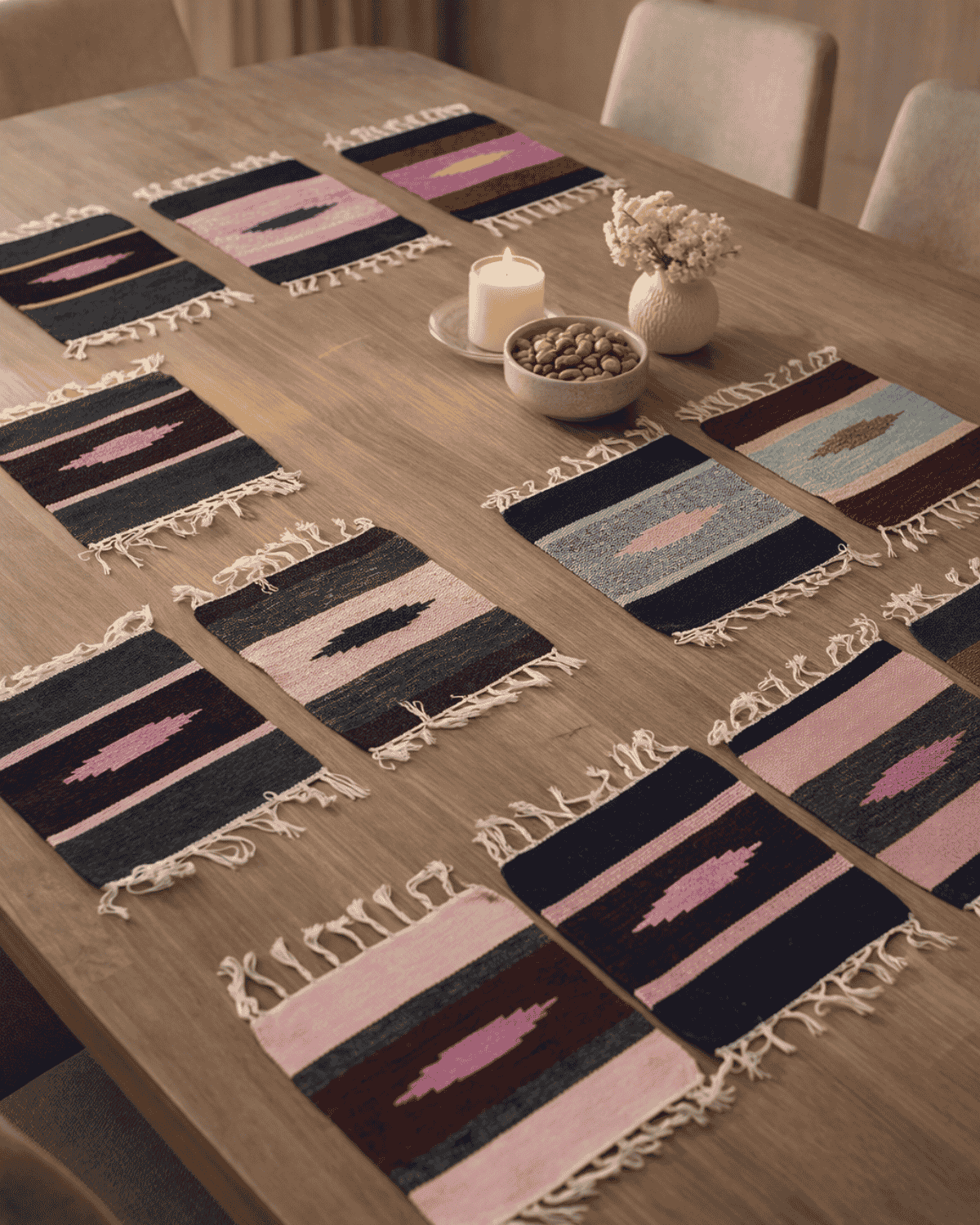 Set of 12 Different Mats