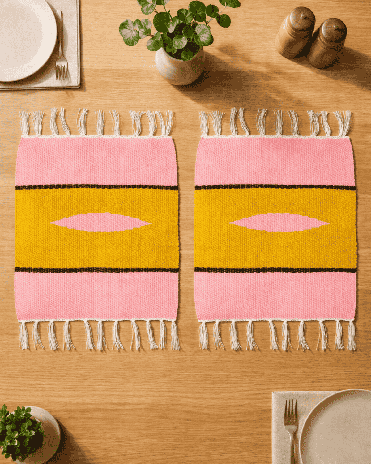 Handmade Table Mats Set of 2
