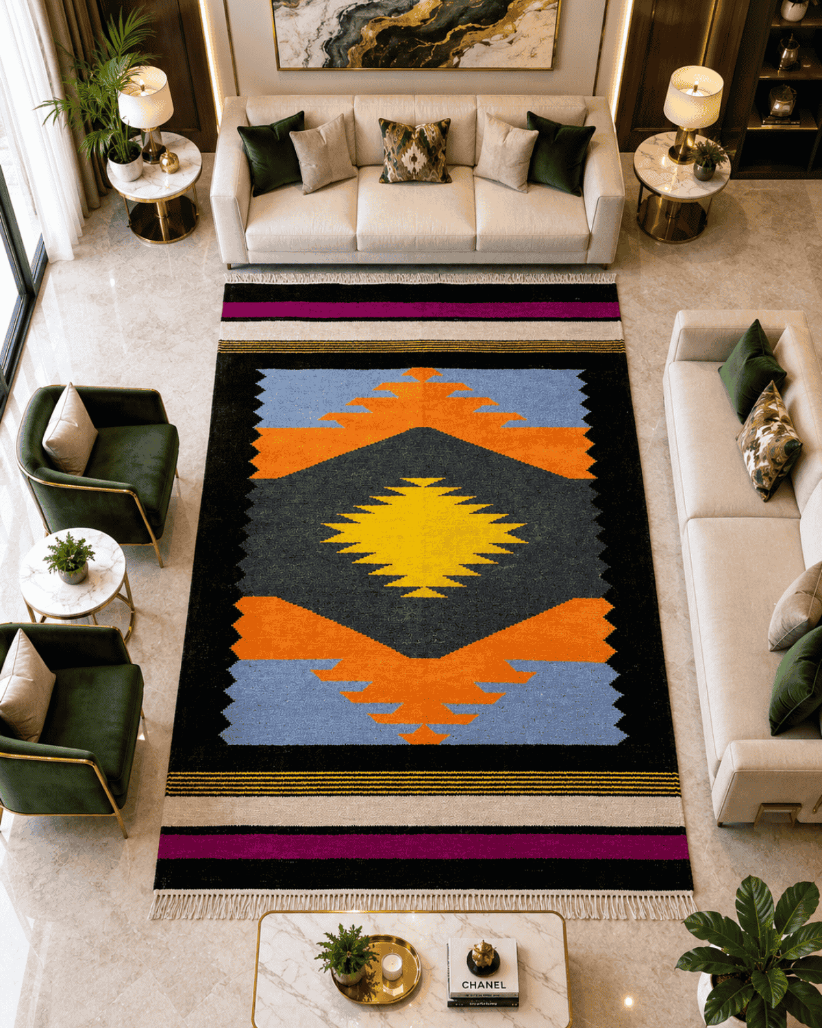 Premium Handmade Velvet Rug