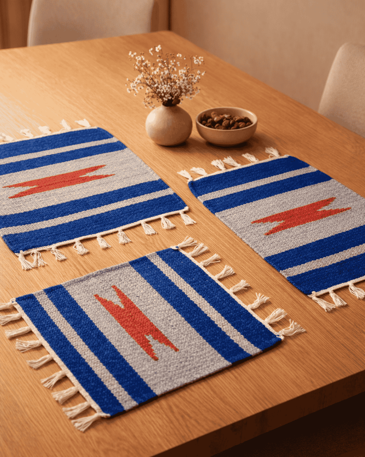 Handmade Table Mats Set of 3