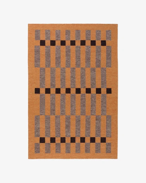 Rustic Geometry Wool Rug