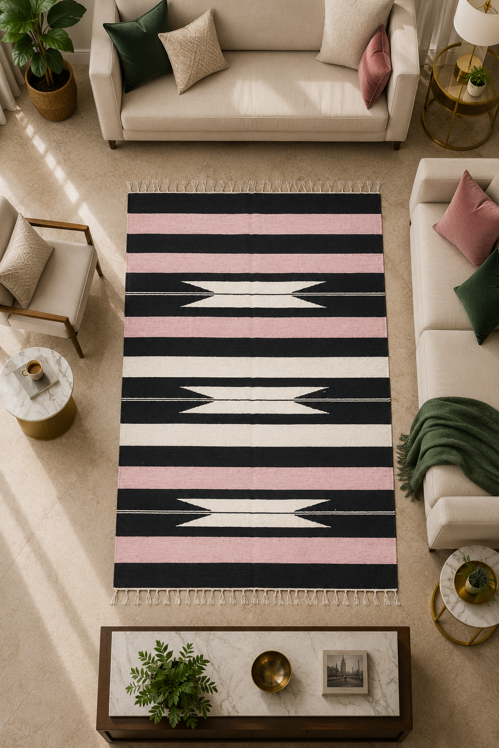 Luxury Decorative Velvet Rug