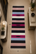 Modern Velvet Hallway Runner Rug – Luxury Finish