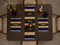 Handcrafted Dining Table Mats & Runner Set
