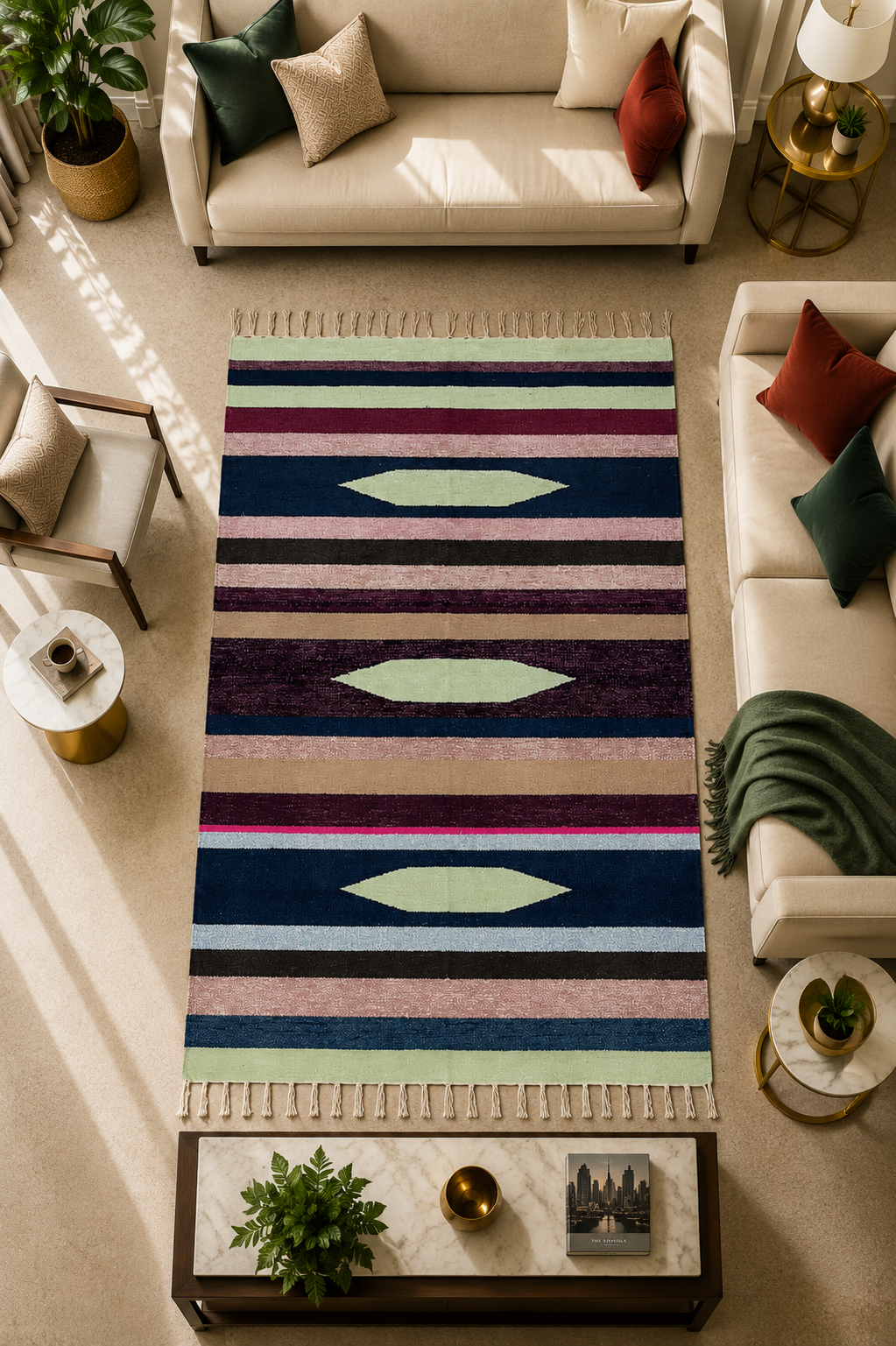 Luxury Handmade Velvet Rug