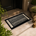 Premium Velvet Floor Mat – Elegant Home Entrance Rug