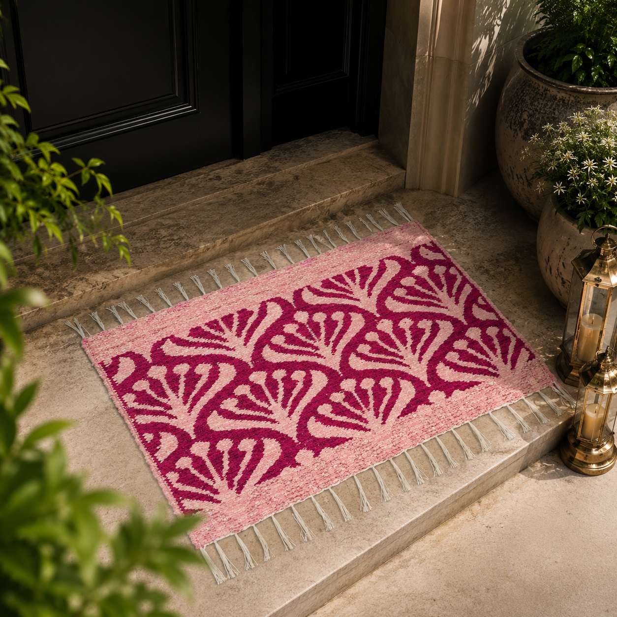 Elegant Welcome Door Mat