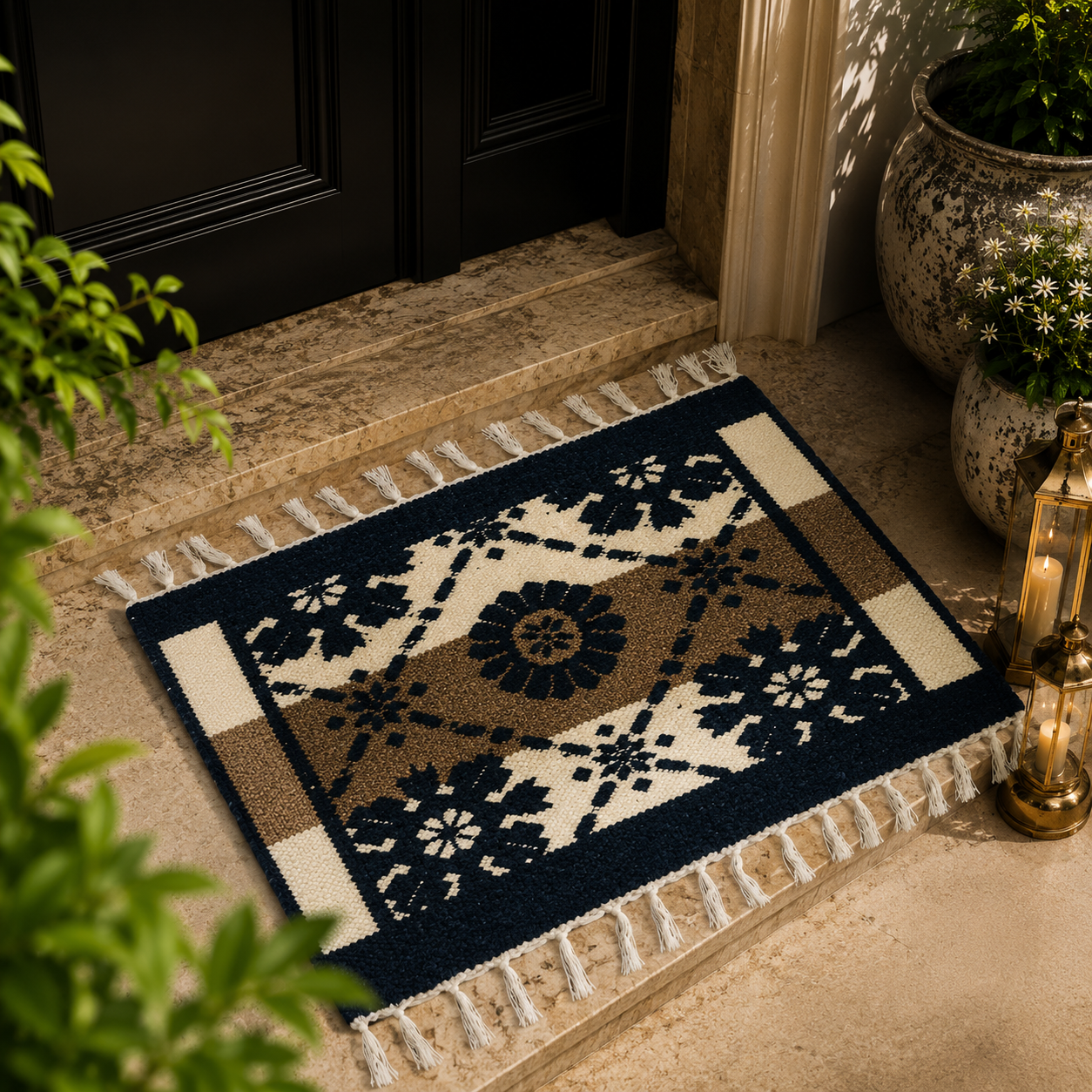 Elegant Welcome Door Mat