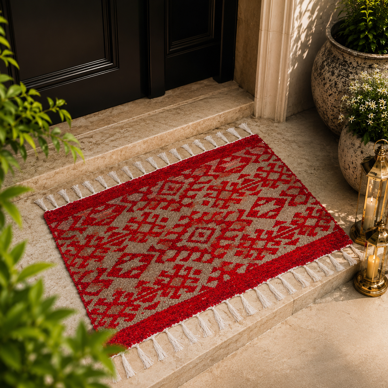 Elegant Welcome Door Mat