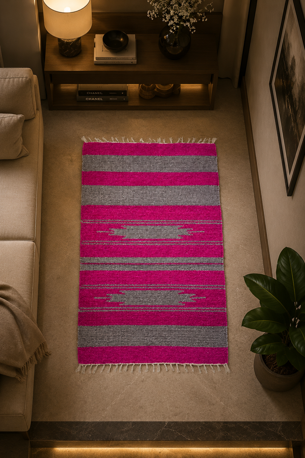 Artisan Velvet Rug – Soft & Stylish