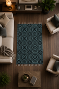 Premium Woven Jacquard Rug – Elegant Floor Mat