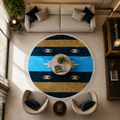 Round Rug for Living Room