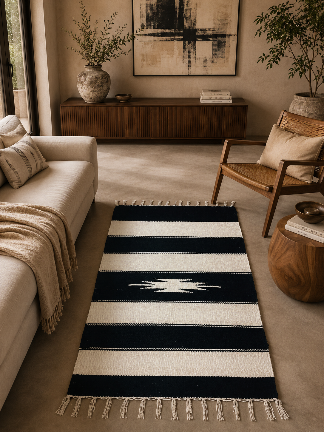 Handmade Velvet Rug